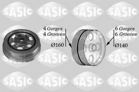 - Шків колінвалу SASIC 2156030