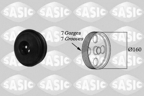 - Шків колінвалу SASIC 2156035