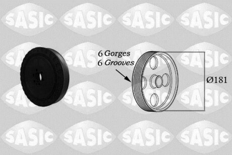 - Шків колінвалу SASIC 2156039