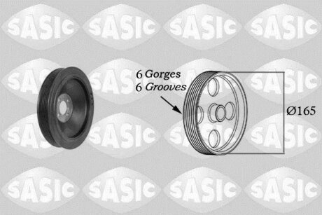 - Шків колінвалу SASIC 2156079