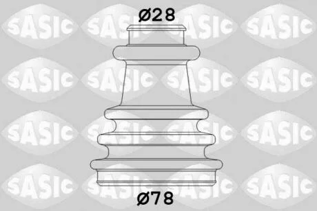 Ремонтний комплект пильника шруса з елементами монтажу SASIC 2933733