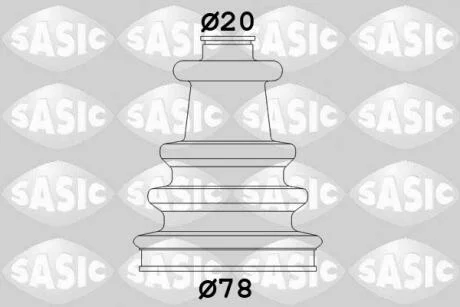 Пильовик ШРУС SASIC 2933743