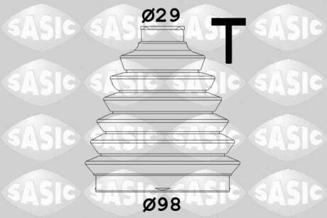Пыльник привода наружный (пласт) Boxer/Jumper 1.4T 100x30 SASIC 2933983