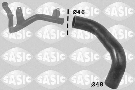 Трубка повітря, що нагнітається SASIC 3336012