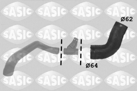 - Патрубок повітряний SASIC 3336090