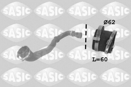 - Патрубок повітряний SASIC 3336212