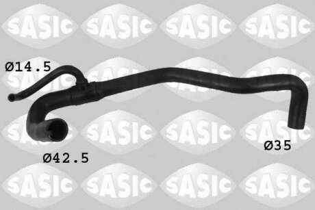 Шланг гумовий сист. охолоджен. SASIC 3400028