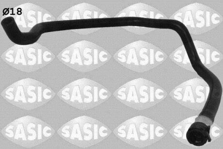 Шланг гумовий сист. охолоджен. SASIC 3400174