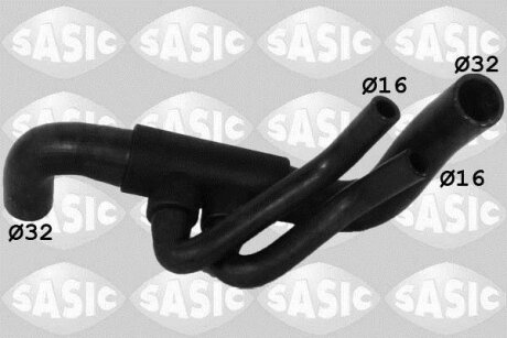 Шланг гумовий сист. охолоджен. SASIC 3400196