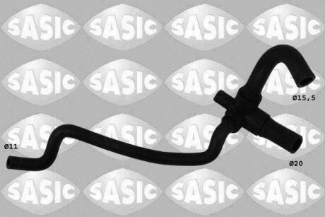 Шланг гумовий сист. охолоджен. SASIC 3404020