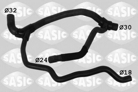 Патрубок радіатора Renault Kangoo 1.9 D 97 - SASIC 3404036