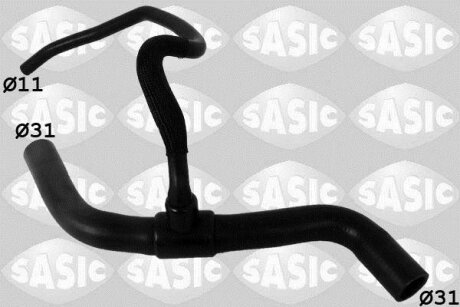 Шланг гумовий сист. охолоджен. SASIC 3404159