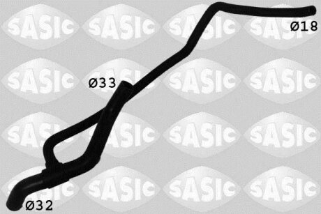 Шланг гумовий сист. охолоджен. SASIC 3406092