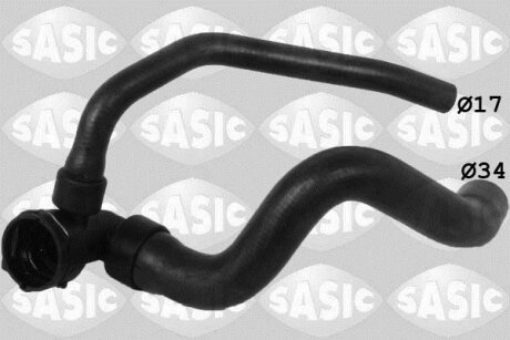 Шланг гумовий сист. охолоджен. SASIC 3406275