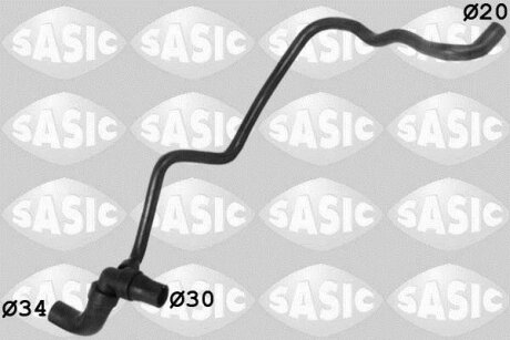 Патрубок OPEL ASTRA H 04- сист.охл. SASIC 3406277