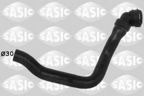 Шланг гумовий сист. охолоджен. SASIC 3406284