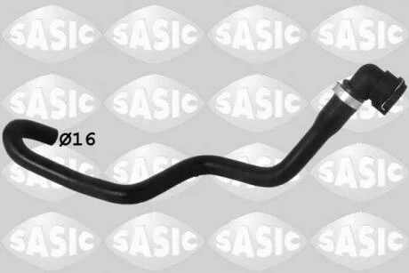 Шланг гумовий сист. охолоджен. SASIC 3406285