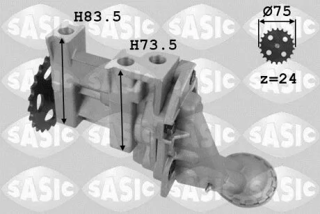 - Масляний насос SASIC 3654006
