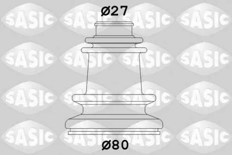 Ремонтний комплект пильника шруса з елементами монтажу SASIC 4003419