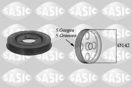 - Шків колінвалу SASIC 5150L60