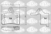 - Гальмівні колодки до дисків SASIC 6210034 (фото 1)