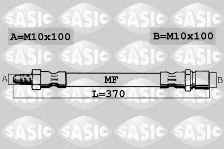- Гальмівний шланг SASIC 6606182
