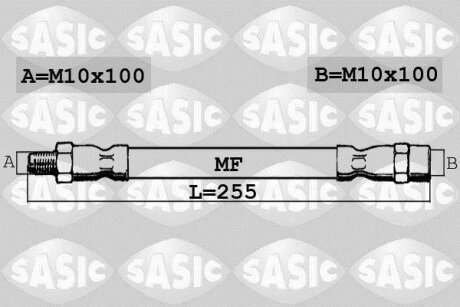 - Гальмівний шланг SASIC 6606262