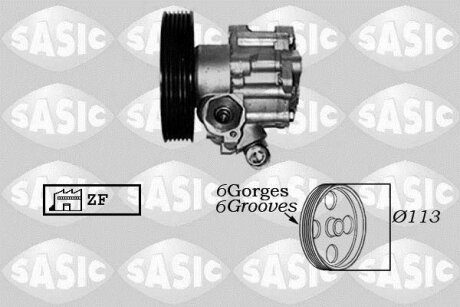 - Насос гідропідсилювача керма SASIC 7070002