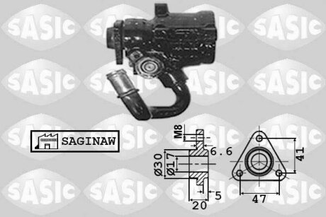 - Насос гідропідсилювача керма SASIC 7076034