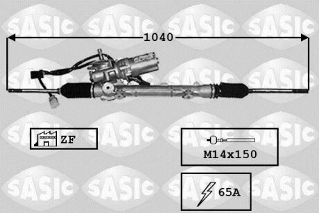 - Кермова рейка SASIC 7170024