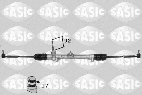 Рульова рейка без підсилювача керма SASIC 7376009