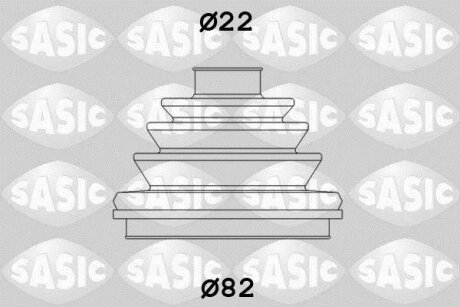 - Пильовик привідного валу SASIC 9004683