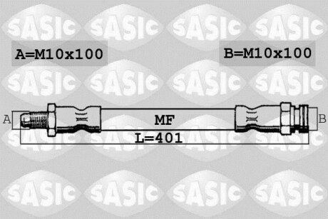 - Гальмівний шланг SASIC SBH0172