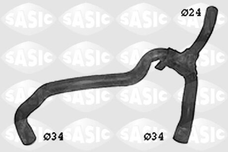 Шланг металевий сист. охолодж. SASIC SWH0290