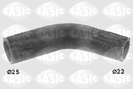 Патрубок радіатора Citroen Berlingo 1.8-1.9 D 96>07 / Peugeot Partner 1.8-1.9 D 96>07 SASIC SWH0360