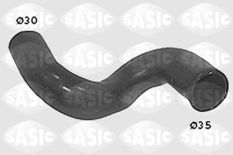 Патрубок радиатора верхний Berlingo/Partner DW8 SASIC SWH0442