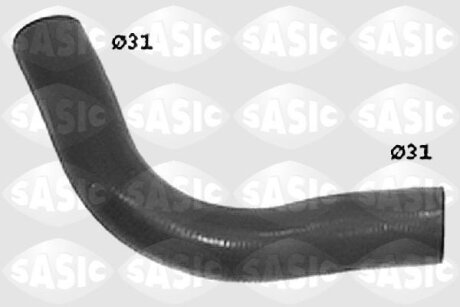 Шланг гумовий сист. охолоджен. SASIC SWH0459