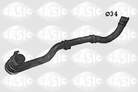 Шланг гумовий сист. охолоджен. SASIC SWH0486
