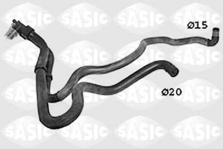 - Патрубок SASIC SWH0505