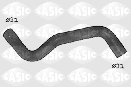 Шланг гумовий сист. охолоджен. SASIC SWH4191
