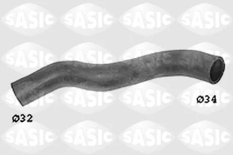 Шланг гумовий сист. охолоджен. SASIC SWH4230