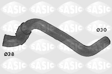Шланг гумовий сист. охолоджен. SASIC SWH4254