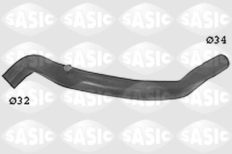 Шланг гумовий сист. охолоджен. SASIC SWH4255
