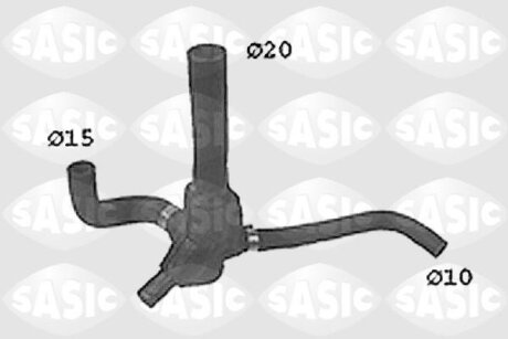 Шланг металевий сист. охолодж. SASIC SWH4279