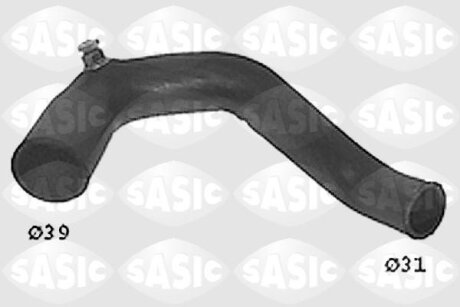 Шланг гумовий сист. охолоджен. SASIC SWH4285