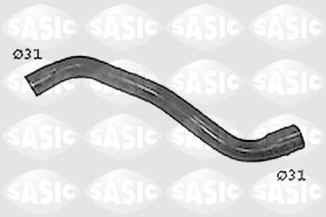 Шланг гумовий сист. охолоджен. SASIC SWH4305