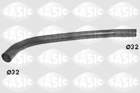Шланг гумовий сист. охолоджен. SASIC SWH6595