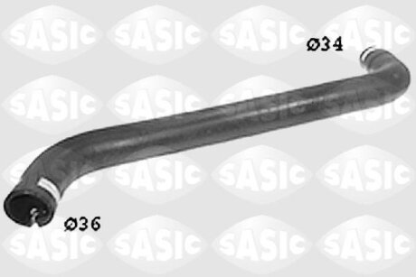 Металічна трубка системи охолодження SASIC SWH6608