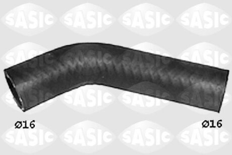 Шланг гумовий сист. охолоджен. SASIC SWH6731