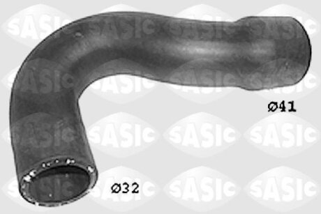 Шланг гумовий сист. охолоджен. SASIC SWH6752